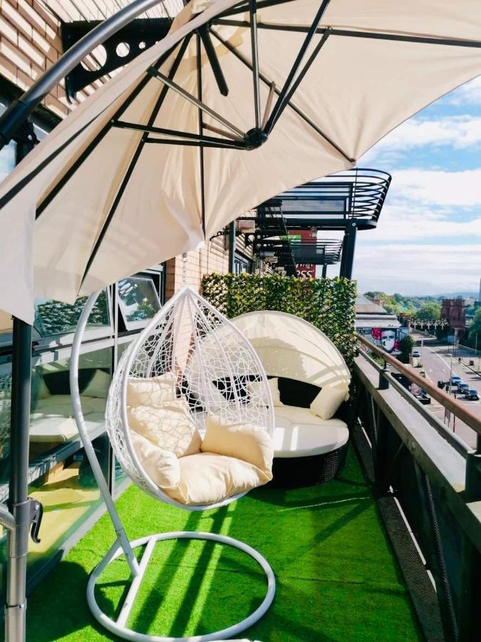 Glasgow City Centre G1 Penthouse With Riverviews - Duplex Exteriör bild