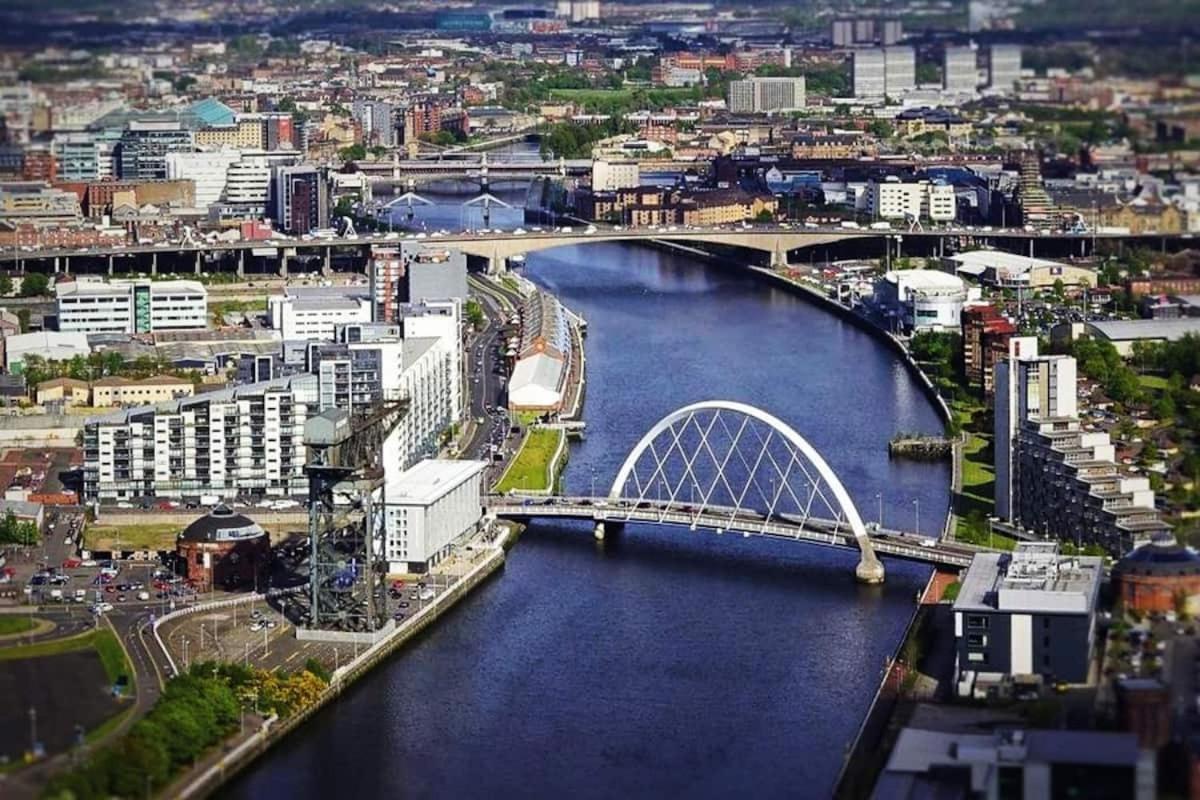 Glasgow City Centre G1 Penthouse With Riverviews - Duplex Exteriör bild