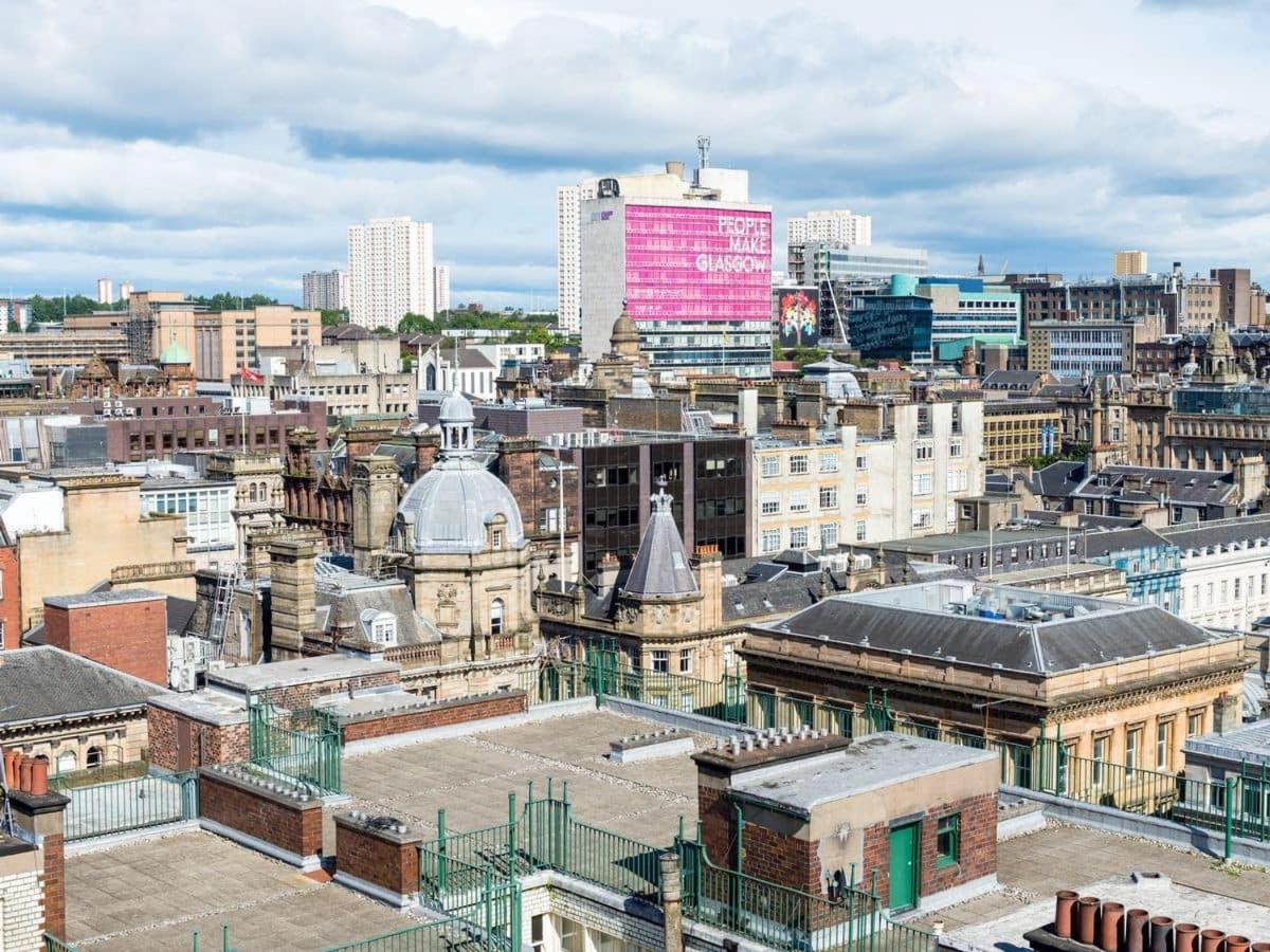 Glasgow City Centre G1 Penthouse With Riverviews - Duplex Exteriör bild